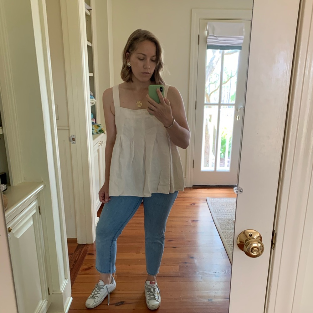 HATCH linen top